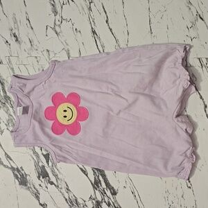 Pink Flower Kids One Piece
